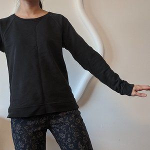 Everlane Dark Teal Classic French Terry Crew